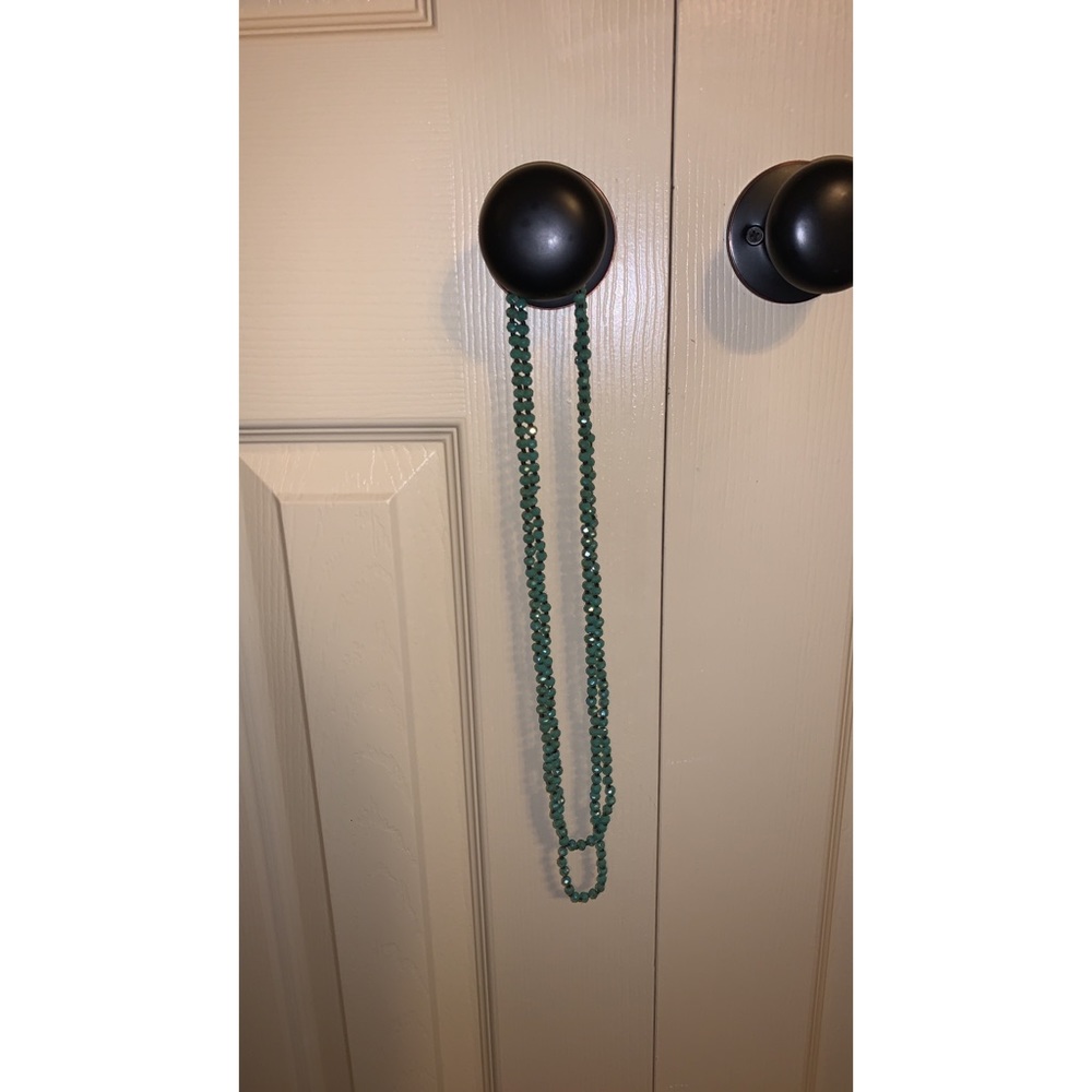 Long beaded necklace